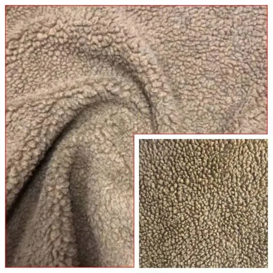 100%Polyester Shepa Berber Fleece Knitted Fabric