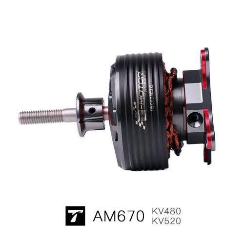 Tiger T-Motor AM670 Σετ κινητήρα χωρίς ψήκτρες