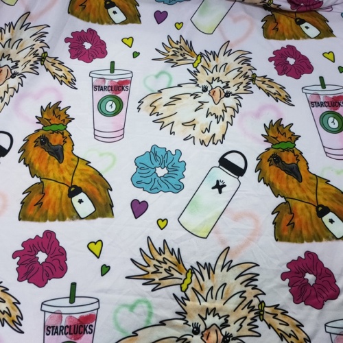 China Anti-wrinkle Digital Printing Double Brushed Poly DBP Fabric Factory