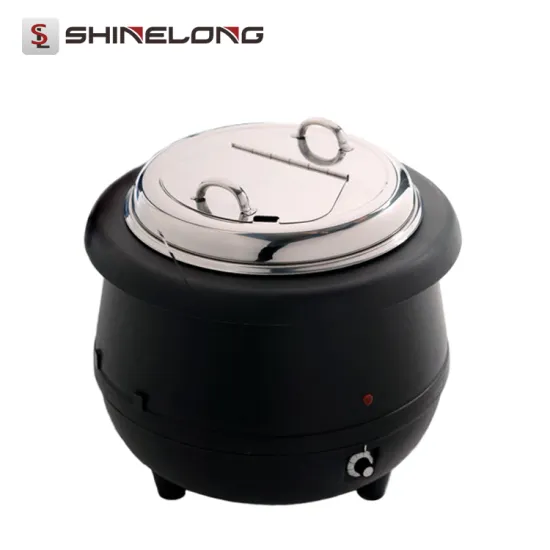 C105 Hot Sale Electric 10L Soup Kettle With Stainless Steel Lid