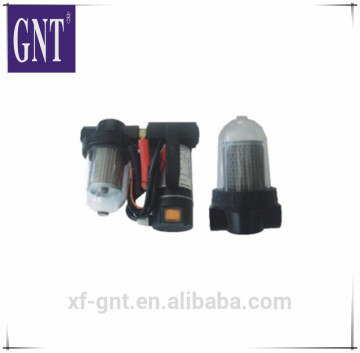 excavator ZCXCL 12V 24V diesel fuel transfer pump with filter