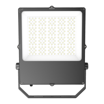 Yüksek kaliteli 250W LED Taşkın Işığı 160lm/W IP66 Su geçirmez Dış Mekan Siyah Kaplama Spor Sahaları için