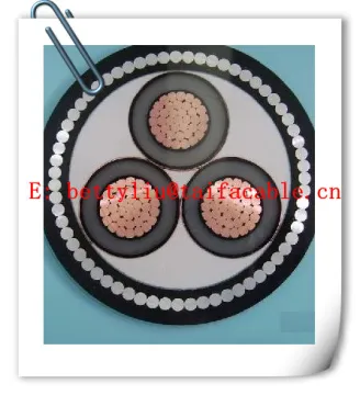 0.6/1kv CU/SWA/XLPE cable XLPE insulated cable