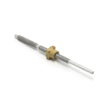 Tr8x3 diameter Lead Screw with bi-directional for Linear Motion