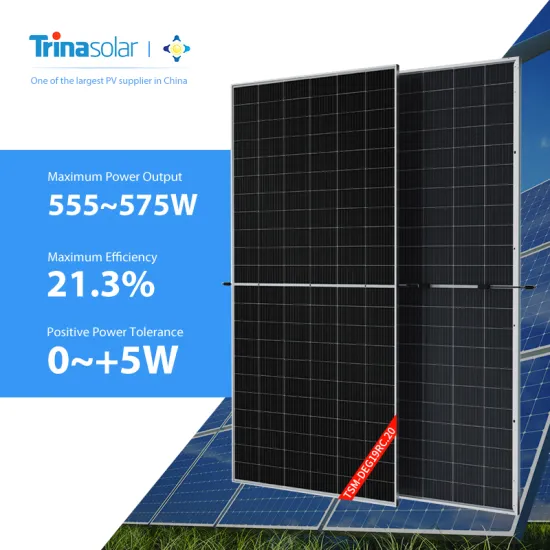 Trina Solar Vertex TSM-DEG19RC.20: 575W Bifacial Dual Glass Monocrystalline PV Solar Panel with 132 Cells