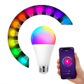 Luz de bombilla LED inteligente WiFi Multi Color