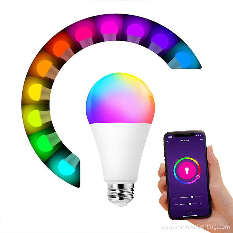 Multi Color WiFi RGB Smart LED Bulb Light