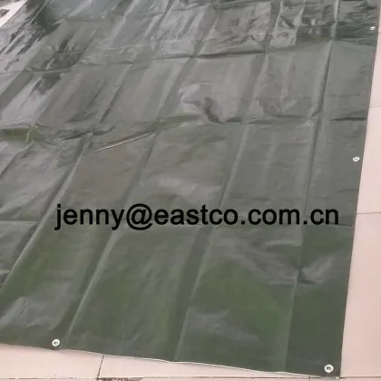 UV Treatment PE Tarpaulin Green Tarps