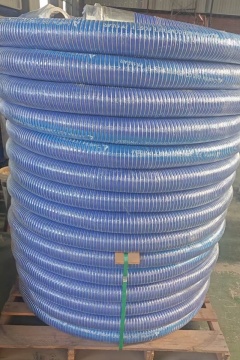 3Inch 4Inch Wire Wound Composite Hose Chemical Resistant