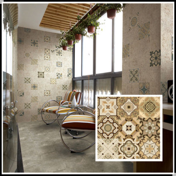 flower design wall tiles, baclony wall tile