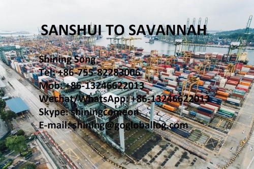 Vận tải biển Sanshui Phật Sơn đến Hoa Kỳ Savannah