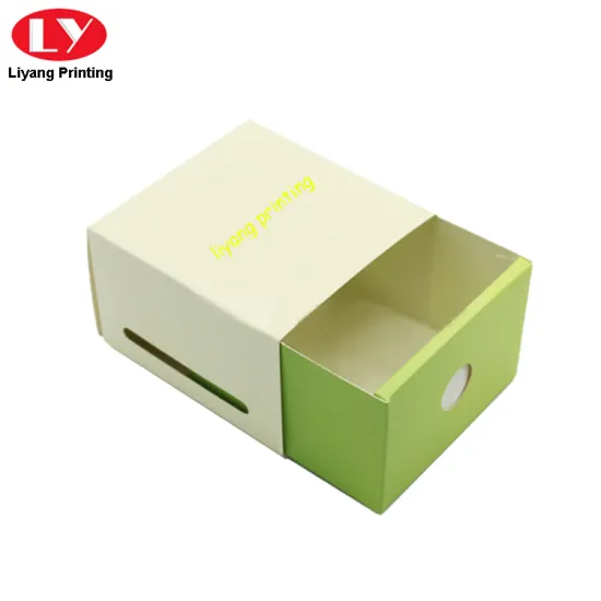 Paper Sliding Drawer Box Folding Drawer Box