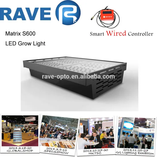 600W 200pcs LED Hydroponic Indoor Plant Grow Light Lighting Panel Full Spectrum