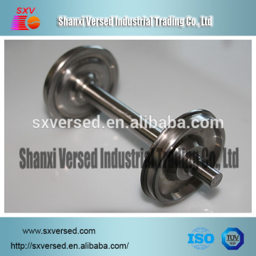 The railway system stainless steel precision casting train wheel