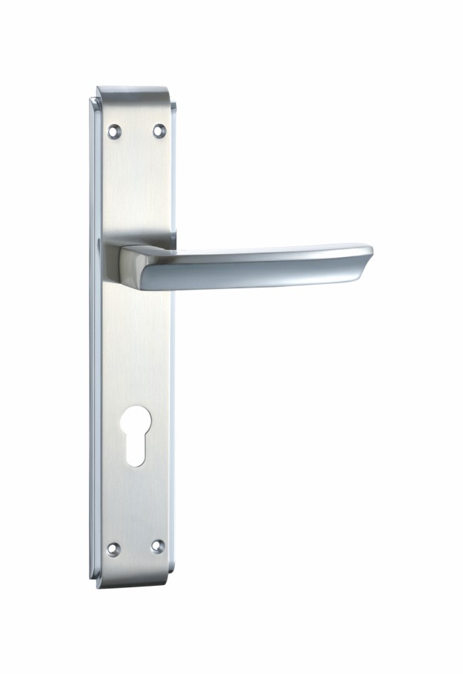 The lastest comely door aluminum handle on plate