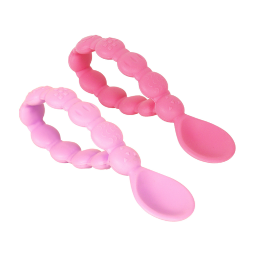 Cuillère en silicone sans tressage de silicone BPA