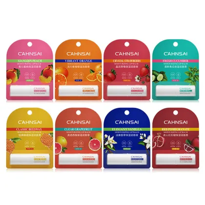 Hydrating Moisturizing Nectarine Strawberry Pomegranate Grapefruit Lipstick