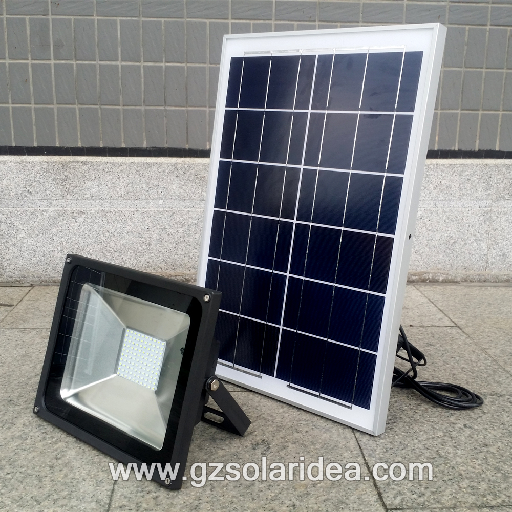  LED solar powered flood light