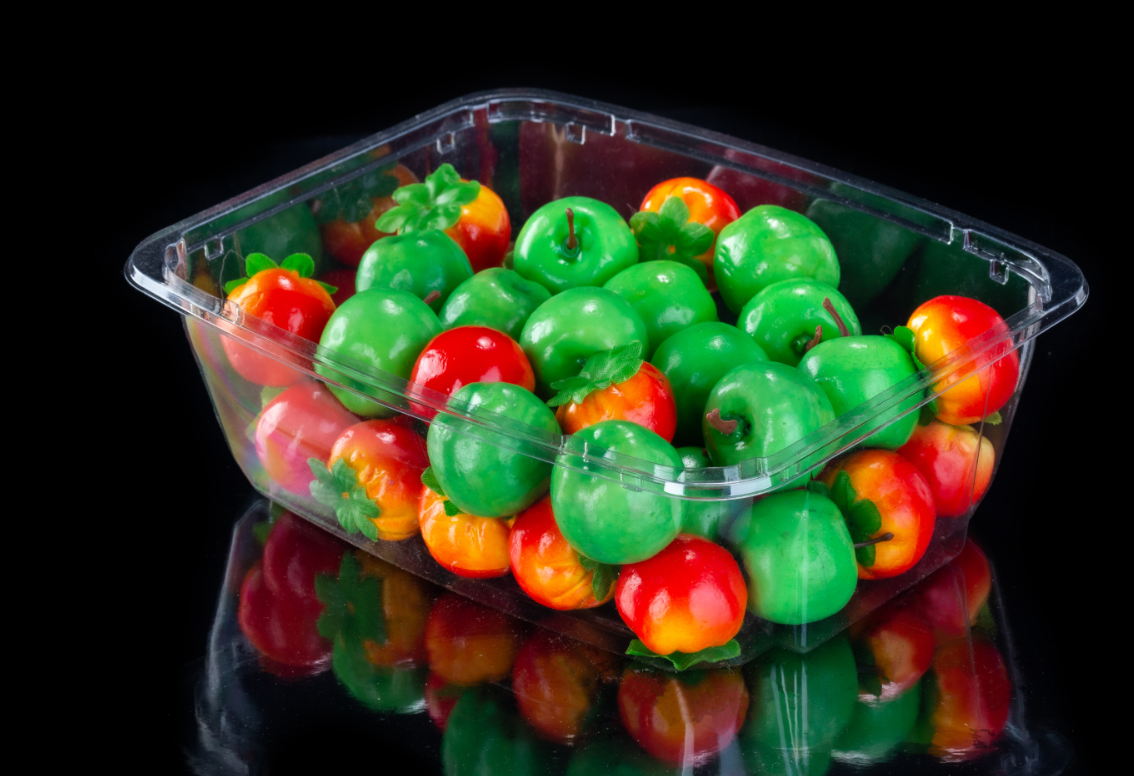 Disposable PlasticTransparent Salad Fruit Tray