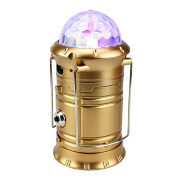 Goldmore 6W LED Crystal Magic Ball - Portable Rechargeable Lantern for Camping and Outdoor Use