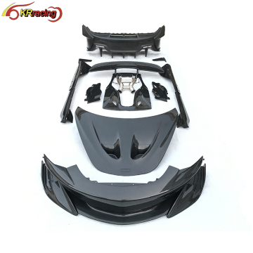 High Quality 600LT Style Dry Carbon Fiber Car Body Kit for McLaren 570S/540C 2015-2018