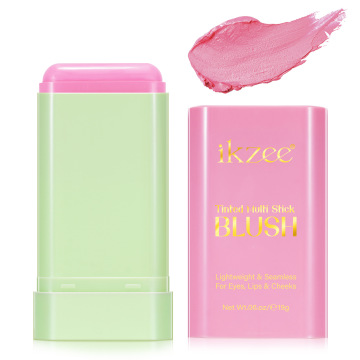 Blusher Ikzee Multi-Use Blusher: كريم خد متعدد الاستخدامات وعصا عارية ومقاومة للماء لإشراق مظهرك