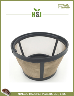 Basket style coffee filter