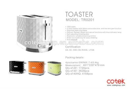 Diamond black kettle toaster set