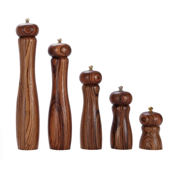 wooden salt & pepper mills