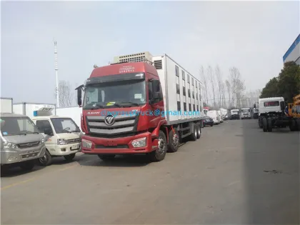 Foton 8x4 30 ton freezer body truck