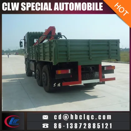 6ton Knuckle Crane 6X6 Military Dongfeng Crane Truck