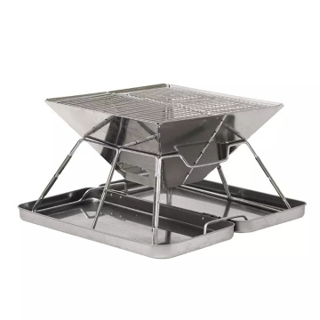 Stainless Steel Foldable Camping Bbq Grill