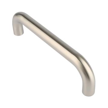 Mango de tracción hueca de acero inoxidable moderno para puertas de vidrio de madera