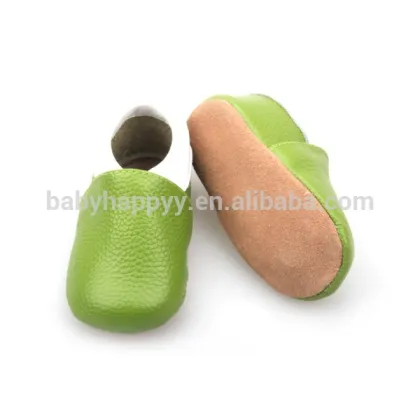 Simple style soft sole leather baby shoes prewalker shoes kids