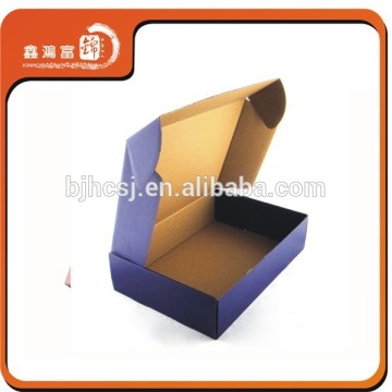 Printing custom foldable corrugated paper box