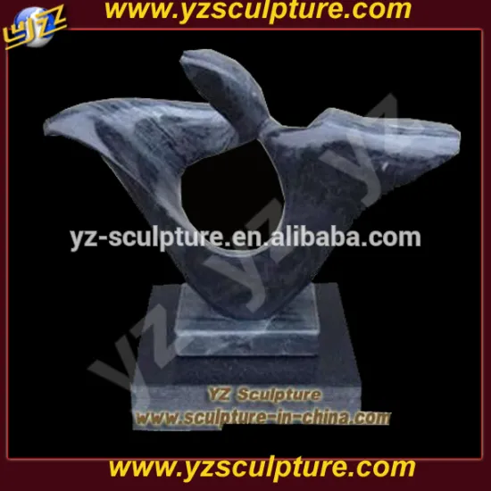 hand carved stone abstract sculptures for garden decoration