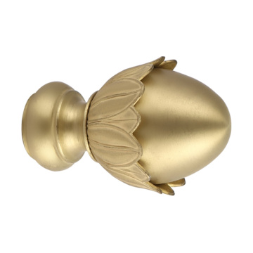 Gouden schutgordijnrekken