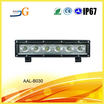 24 Volt Used Tow Truck Lights Avaliable Single Row 30W Led Light Bar Offroad