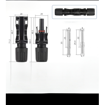 Conector especial fotovoltaico de qualidade