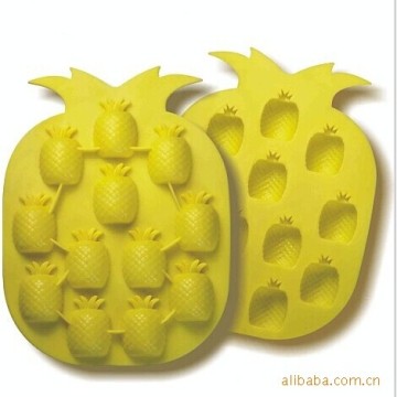 100% Food Grade Silicone Fruit Shape Ice Cube Tray