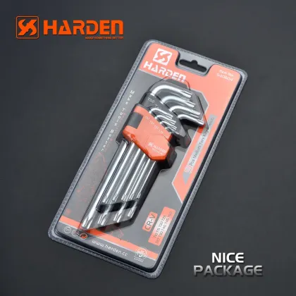 Long Torx Key Wrench Set L Wrench Allen Wrench 9Pcs