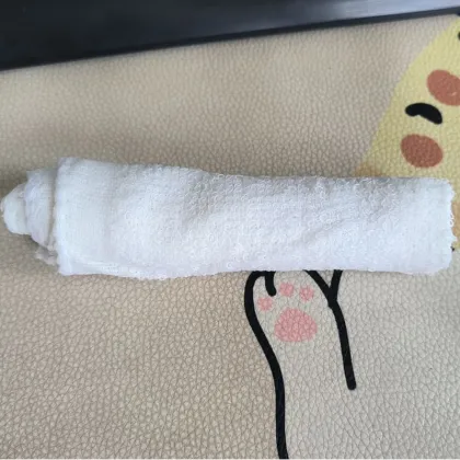 Customized brand single pack disposable roll wet towel