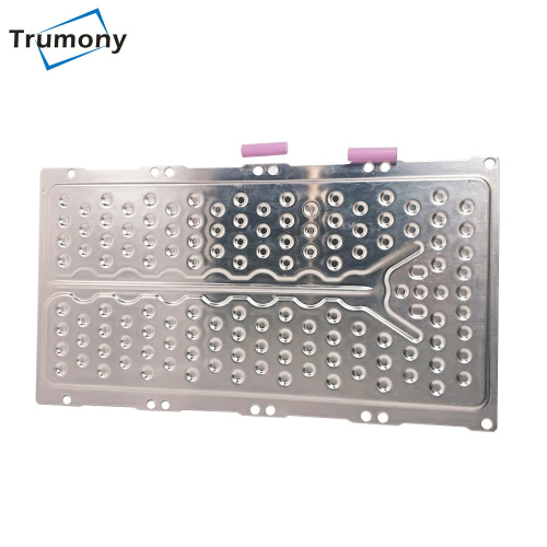 Stamping Aluminum Water Cooling Plate for Lithum Battery