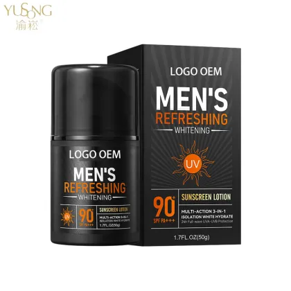 MEN Skin Whitening Sunscreen Lotion - Sun Protection & UV Protection