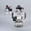 Ball Valve Single Acting Globe Threaded for Automatic
