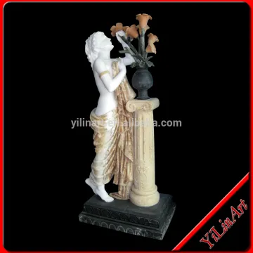 Marble Carved Girl Statue,Lady Sculpture,Woman Statue(YL-R122)
