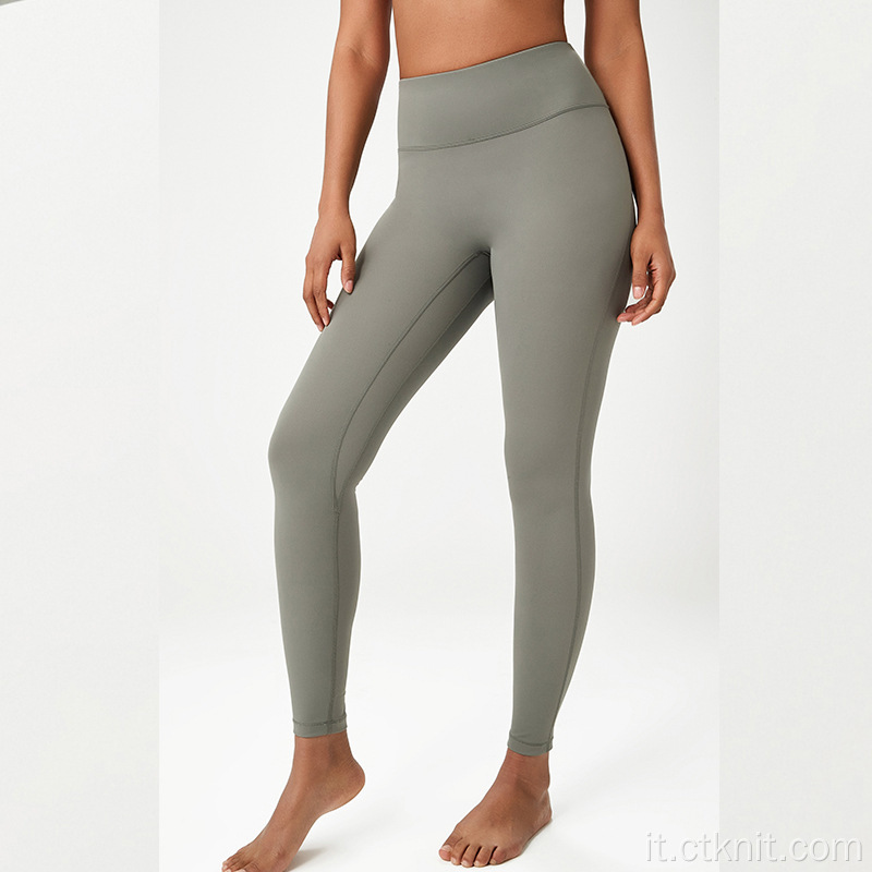 leggings da yoga a vita alta