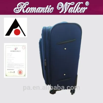 2015 Business Fashion Fabric Trolley Case Luggage Sets ; EVA luggage sets/bag
