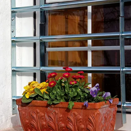 Galvanized Powder Coated Extendable Adjustable Window Guard