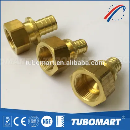 High quality brass water pipe connector Rehau style